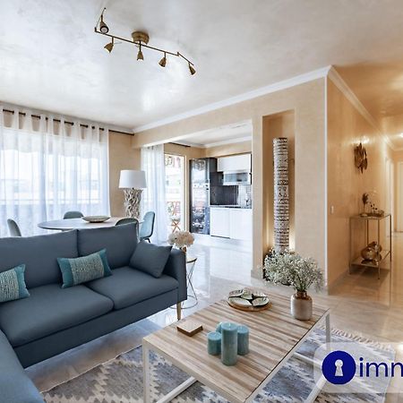 Air-Conditioned Apartment With Terrace Sea View Nice Luaran gambar