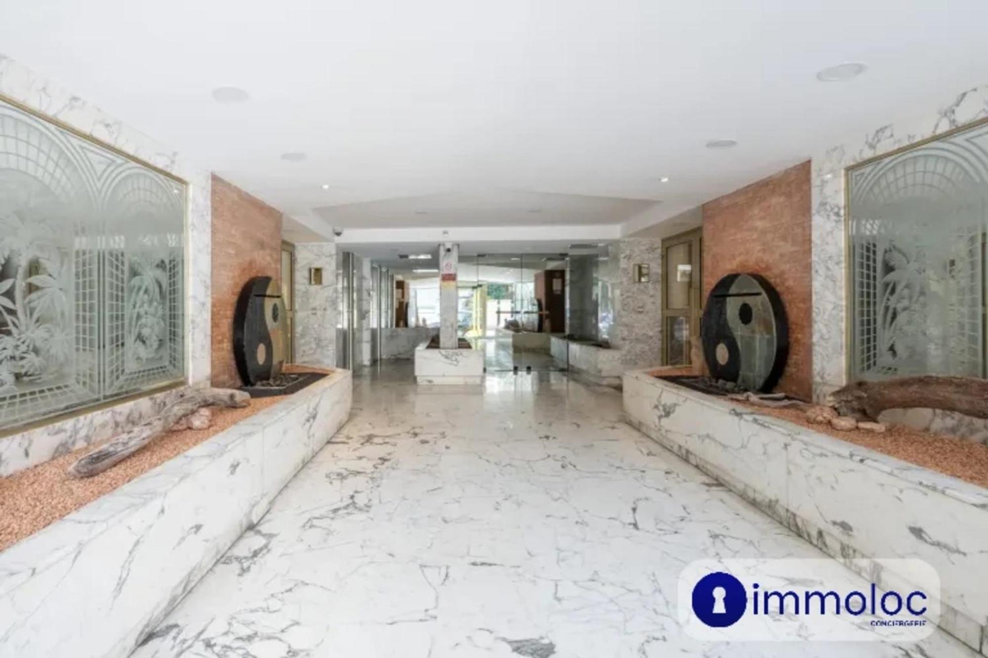 Air-Conditioned Apartment With Terrace Sea View Nice Luaran gambar